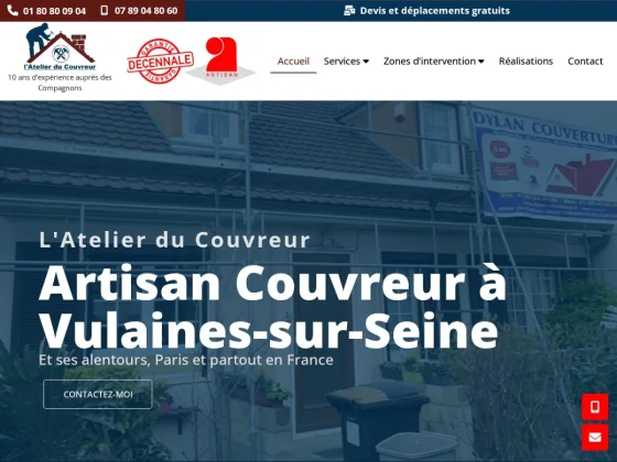 L’Atelier du Couvreur | Expert toiture en Seine-et-Marne