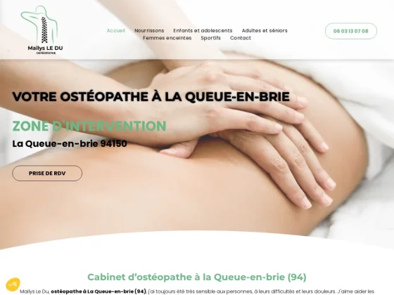 Ostéopathie pour tous à La Queue-en-Brie